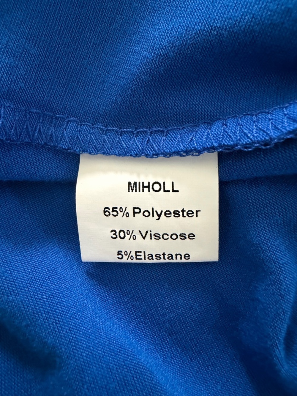 NWT Miholl Lace Scalloped Edge Cap-Sleeve Top in Royal Blue, XL - Picture 7 of 8
